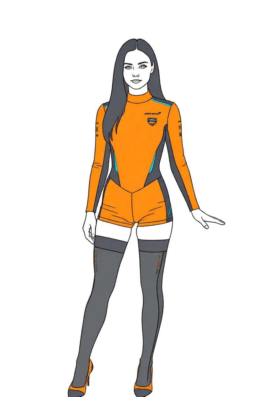 No Background Outline Coloring Page