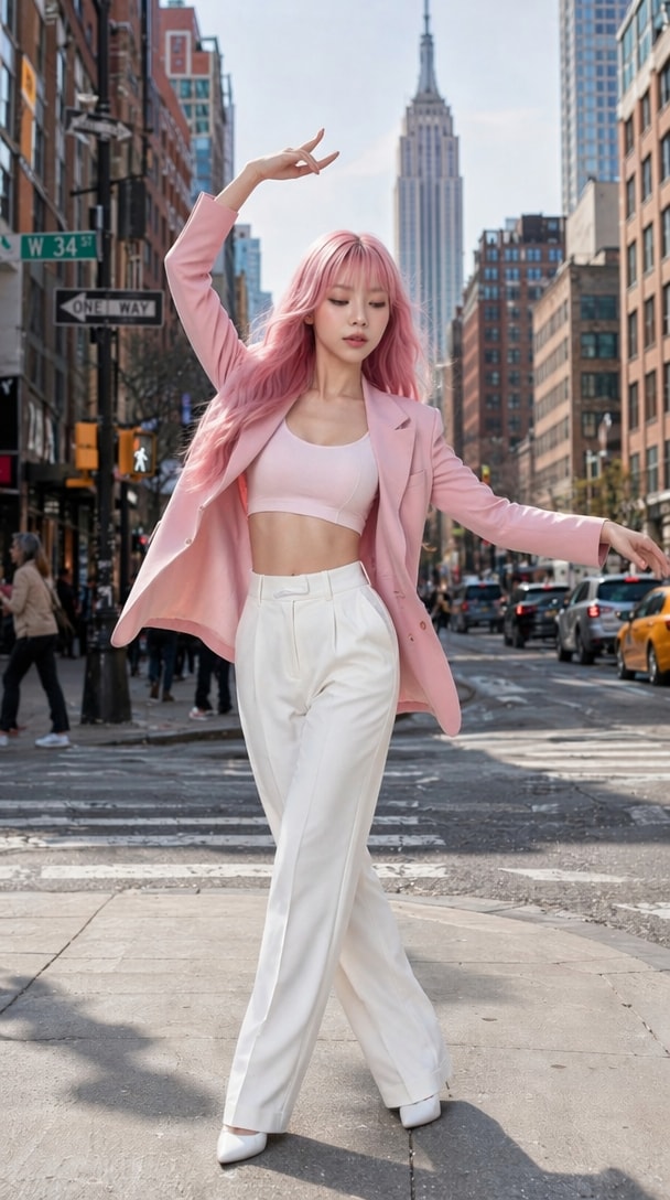 AI copy pose result