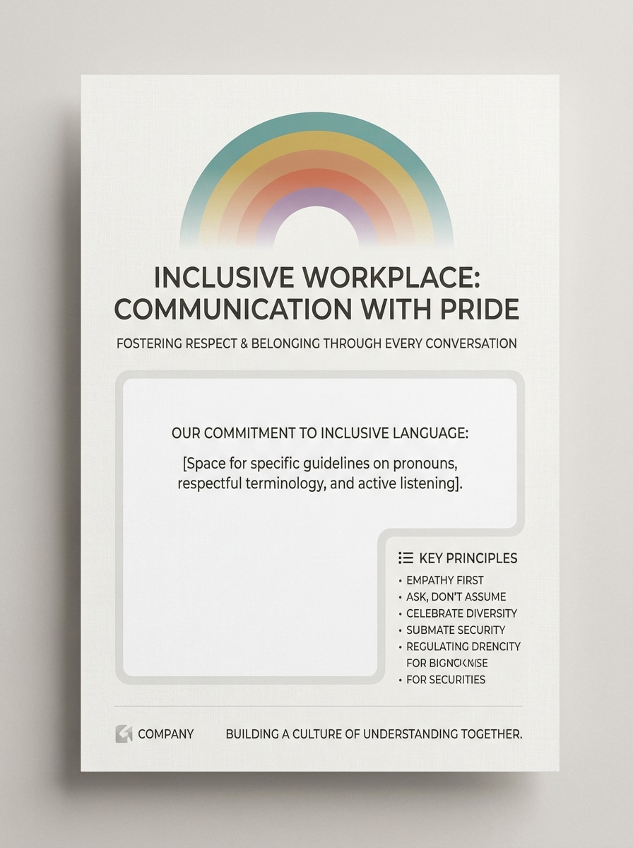 Corporate Ally Awareness Poster