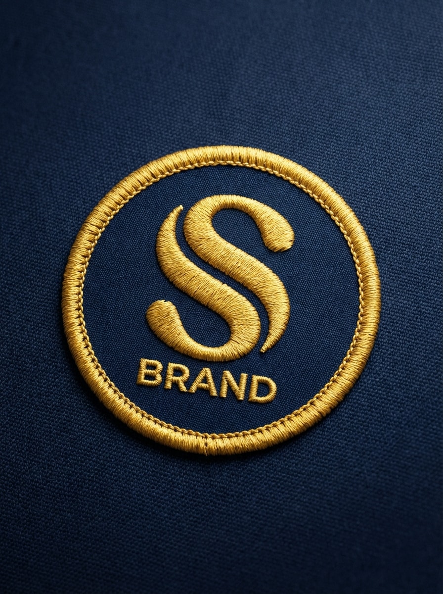 Corporate Embroidered Logo Patch