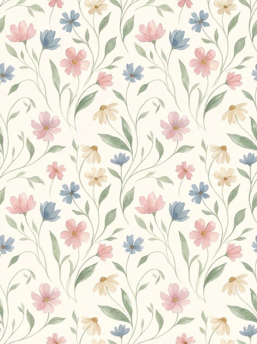 Cottagecore Floral Repeat