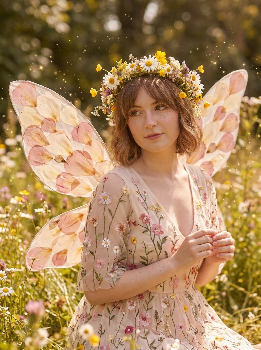 Cottagecore Flower Fairy