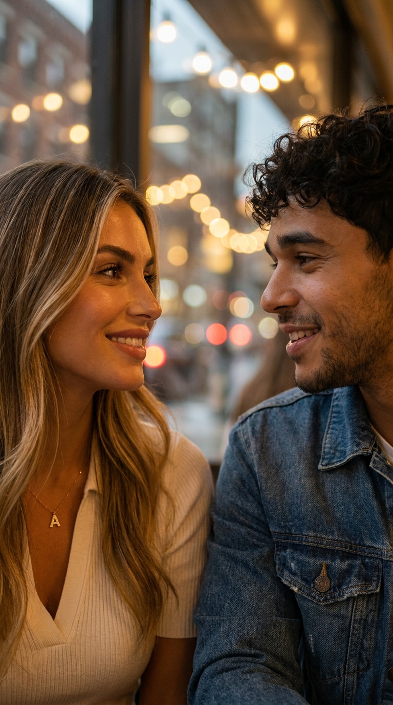 Date night AI couple eyes prompt