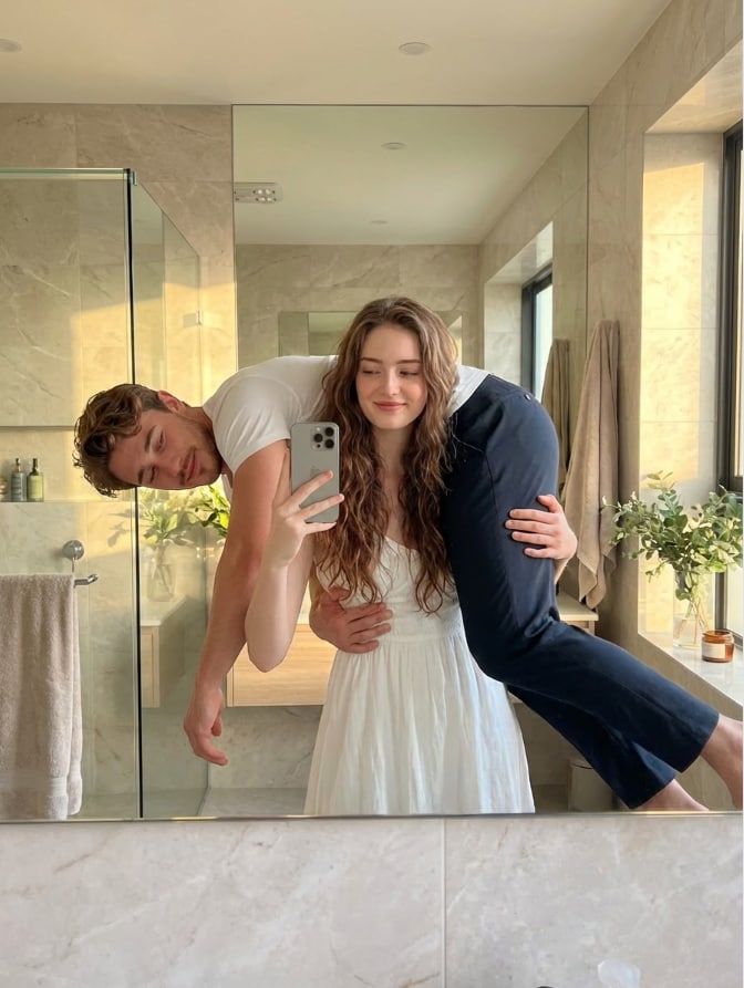 Couple Mirror Selfie 4