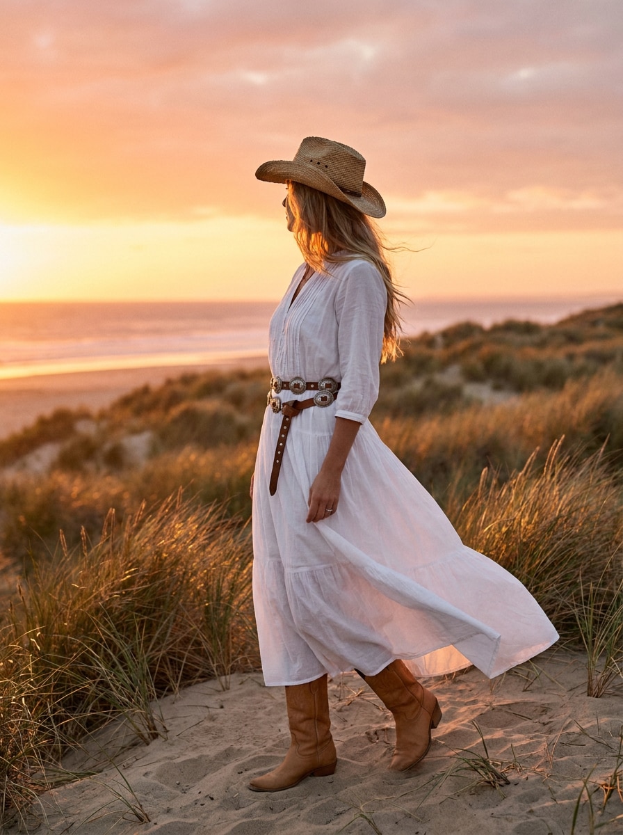 Cowgirl by the Dunes
