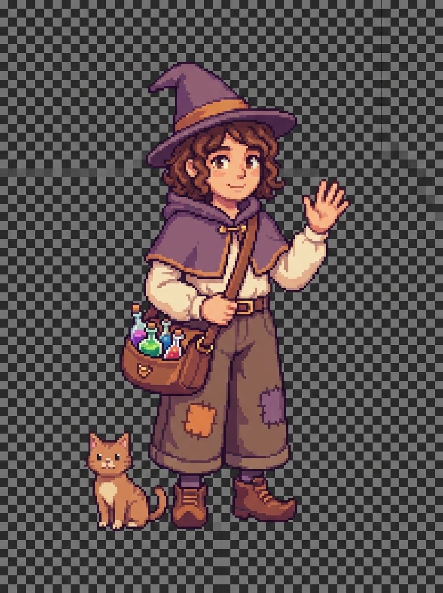 Cozy Witch NPC