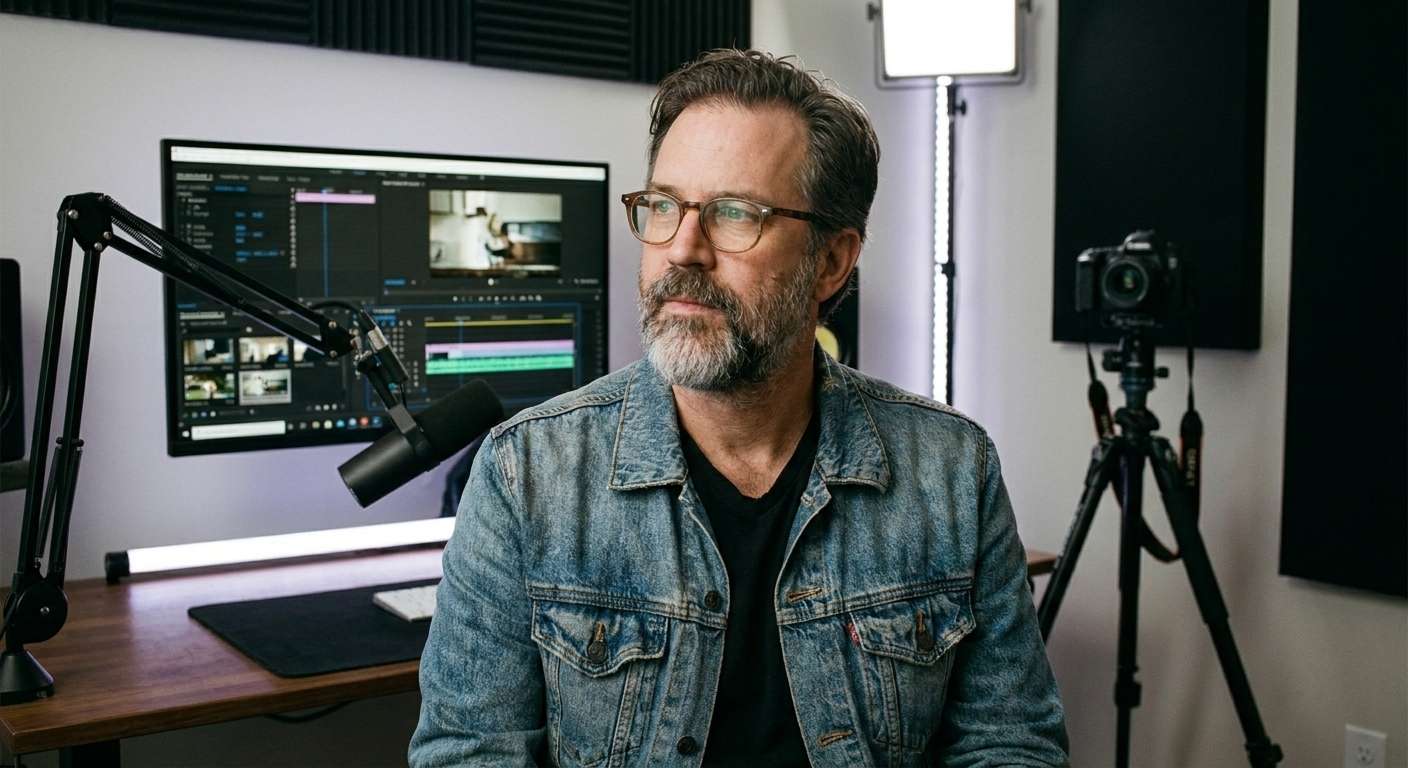 Creator Desk Portrait after background change