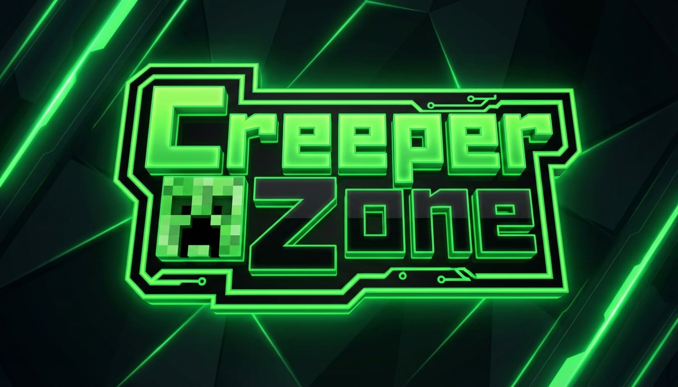 Creeper Mascot Emblem