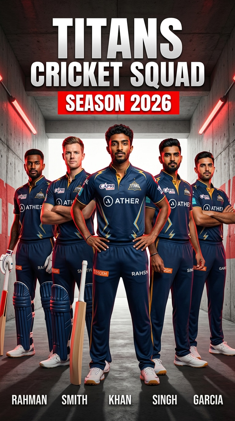 Cricket captain profile image prompt