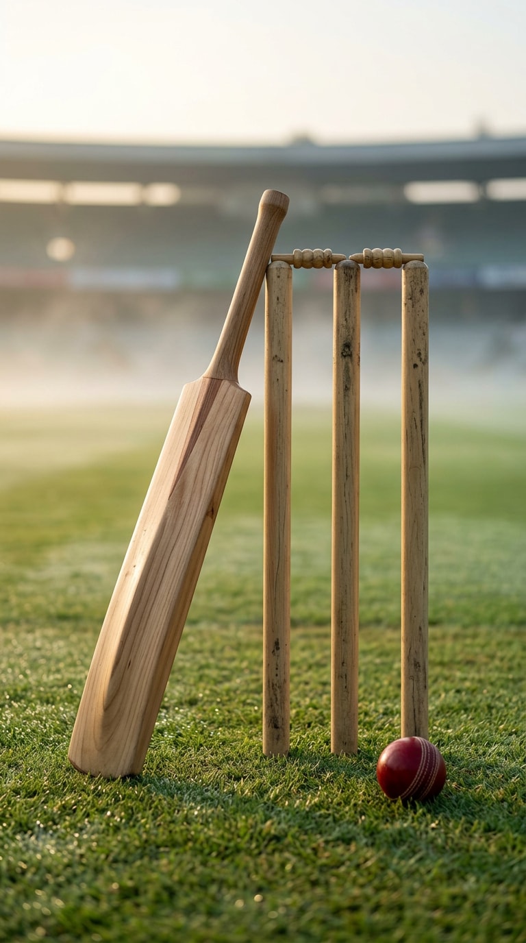 Cricket ball wallpaper AI prompt
