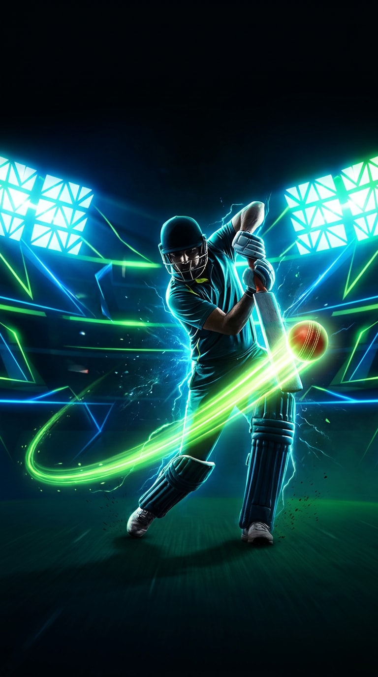 Cricket bat wallpaper prompt