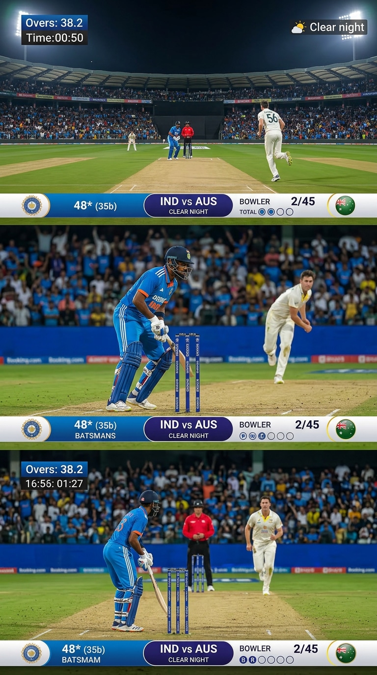 Minimal cricket wallpaper prompt