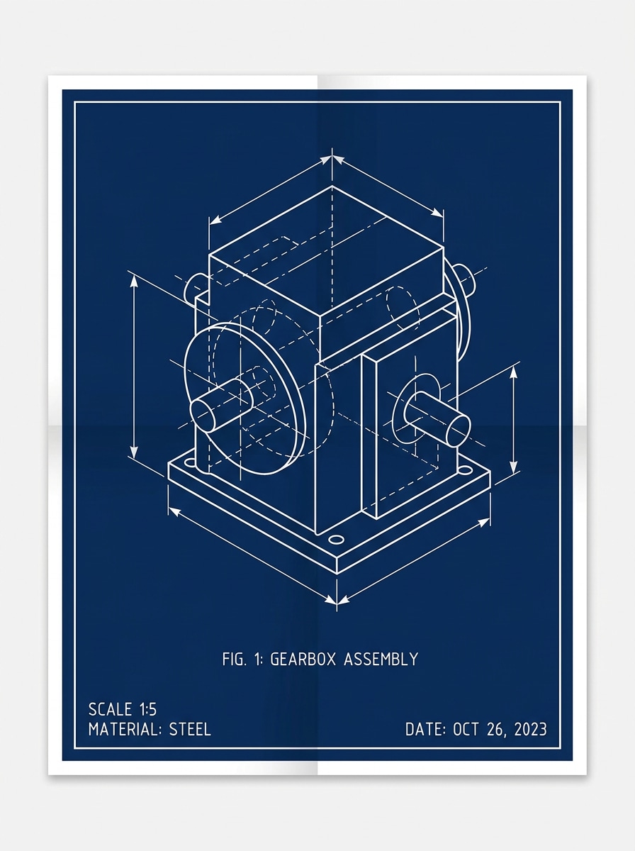 Crisp White Edge Blueprint