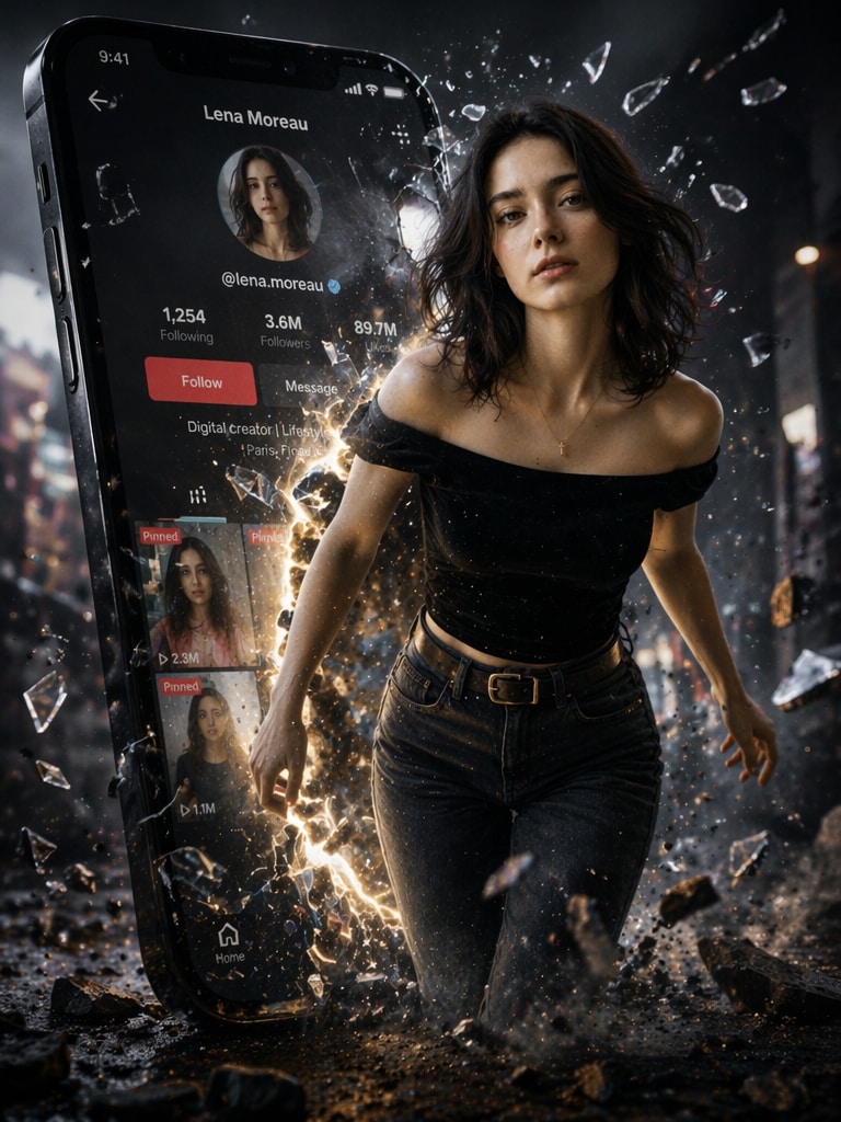 Digital World to Reality Cross Dimensional AI Photo Effect