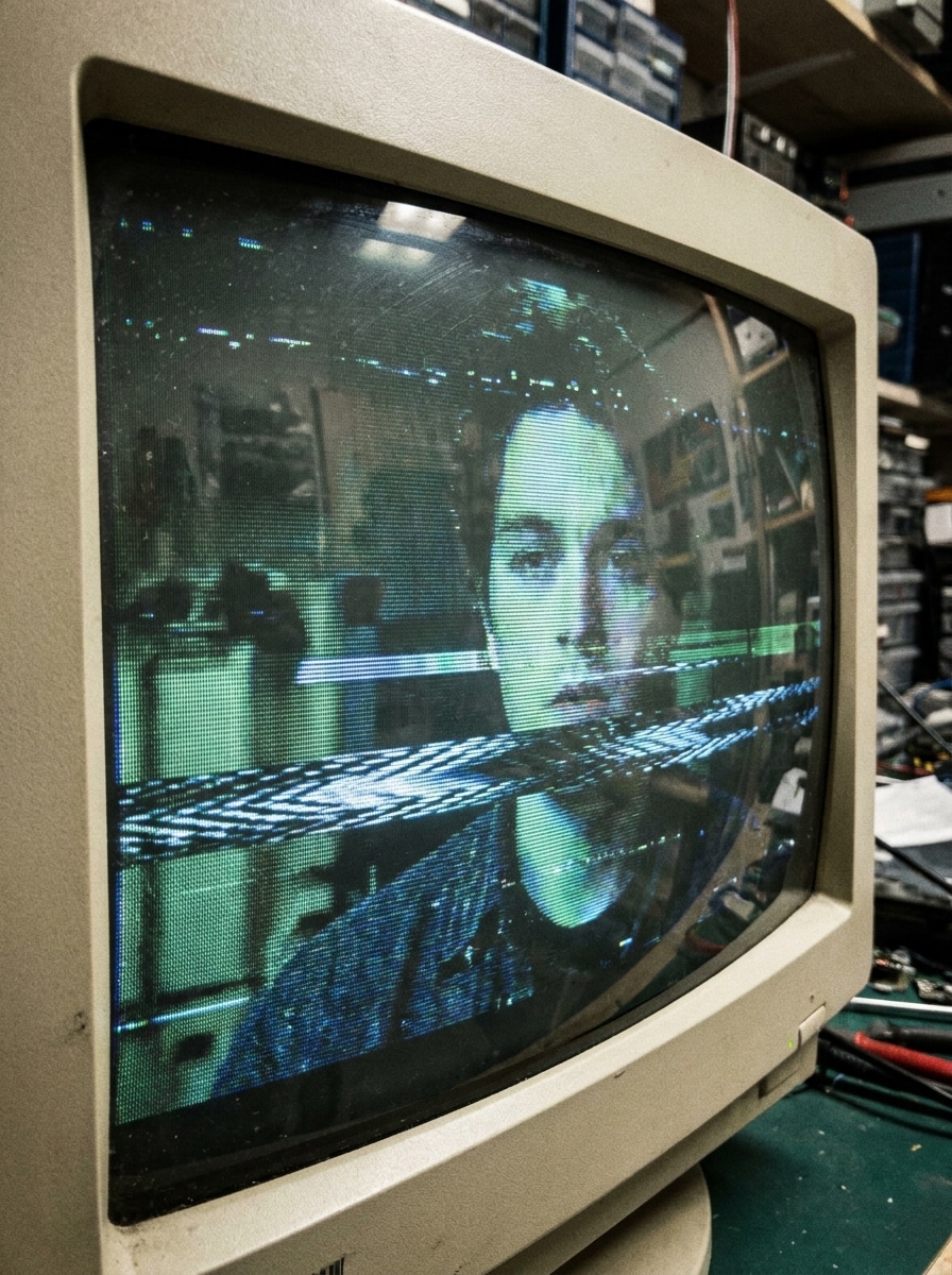 CRT Monitor Corruption