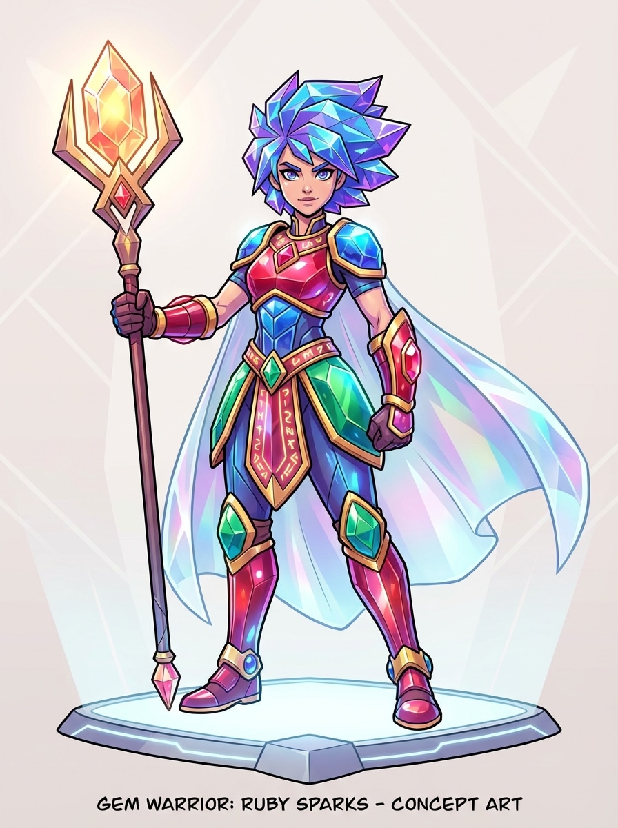 Crystal Gem Hero Design