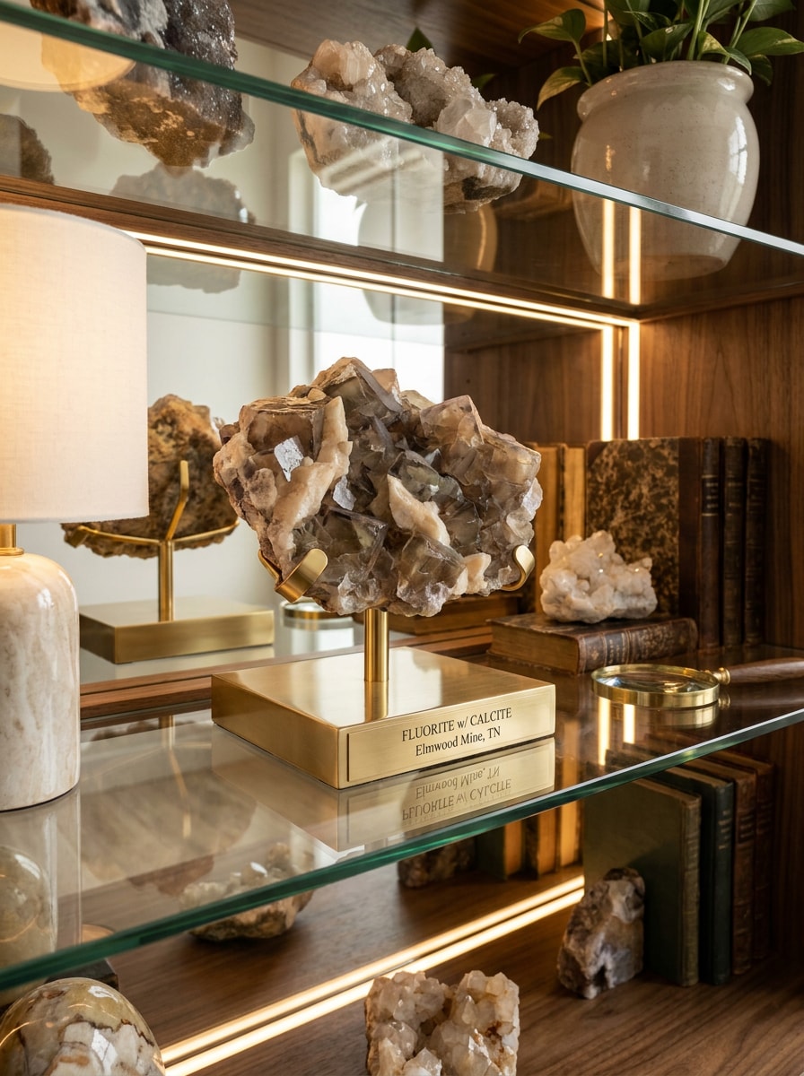 Crystal Shelf Display