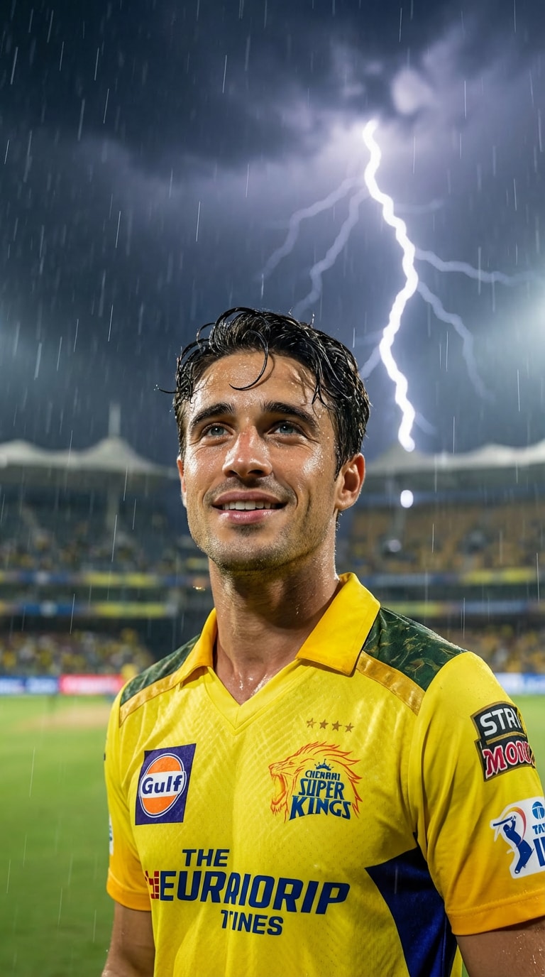 Rain Cinematic Scene