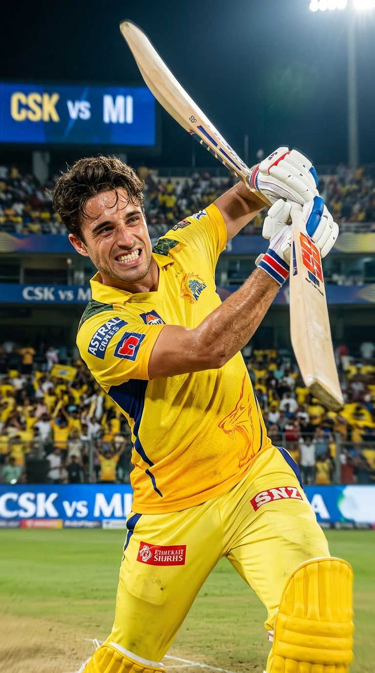 CSK Jersey AI Prompt