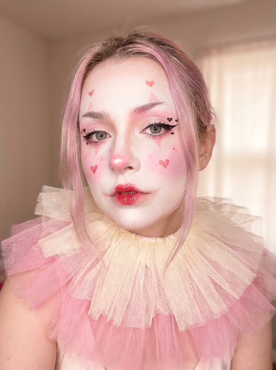 Cute Clown Makeup