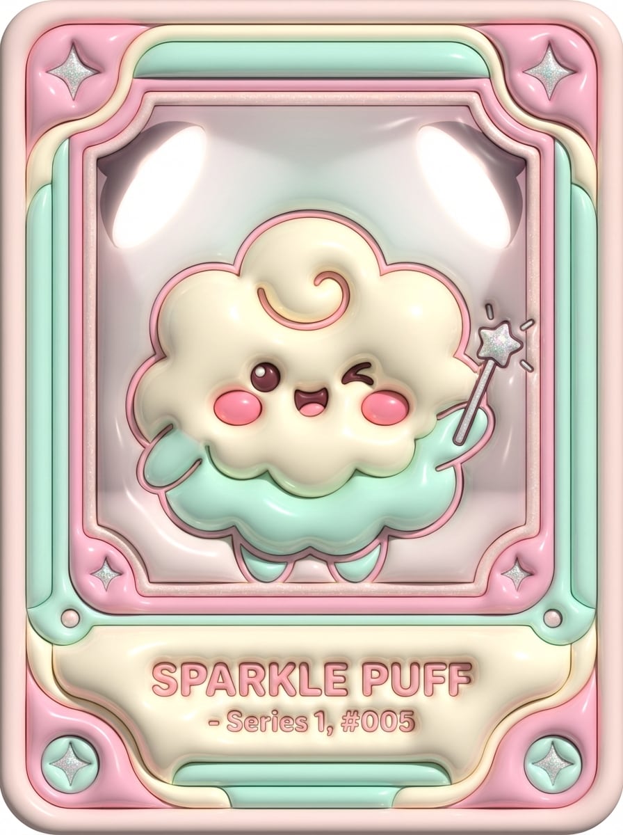 Cute Creature Collector Card