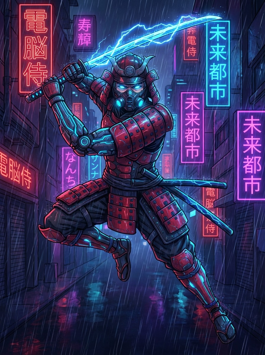 Cyber Ninja Samurai