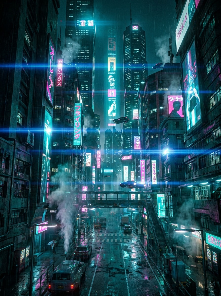 Cyberpunk Cityscape