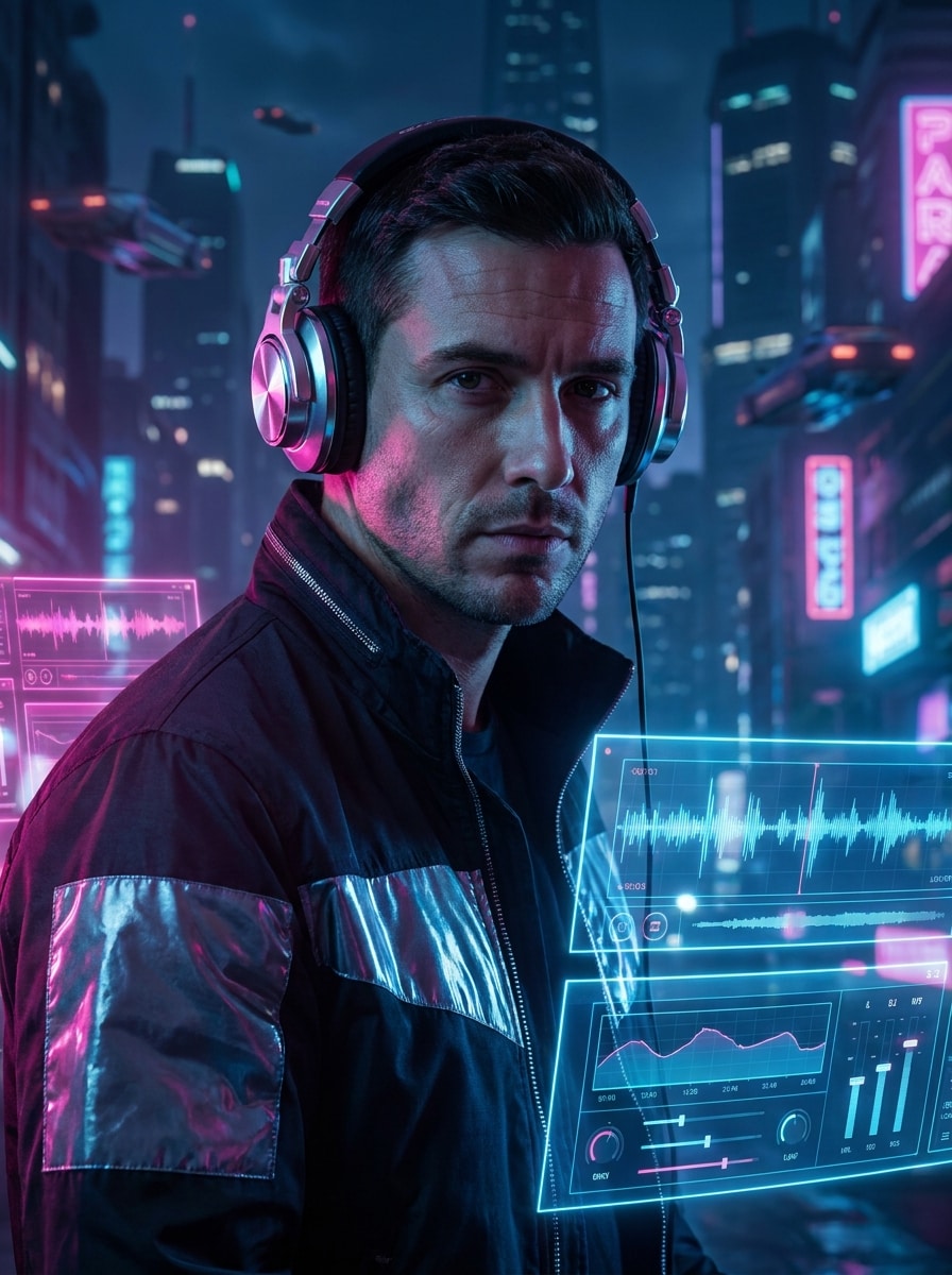 Cyberpunk Club DJ