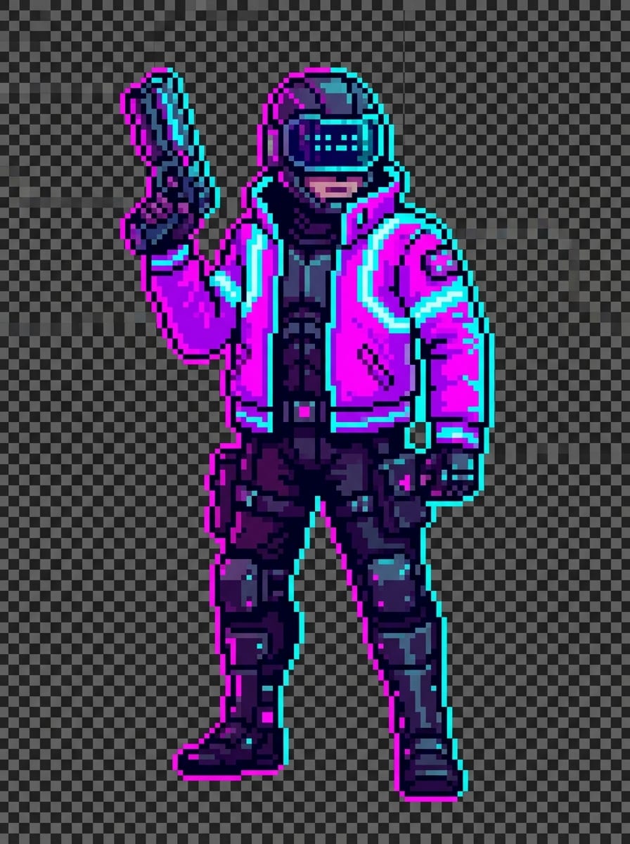 Cyberpunk Gunner