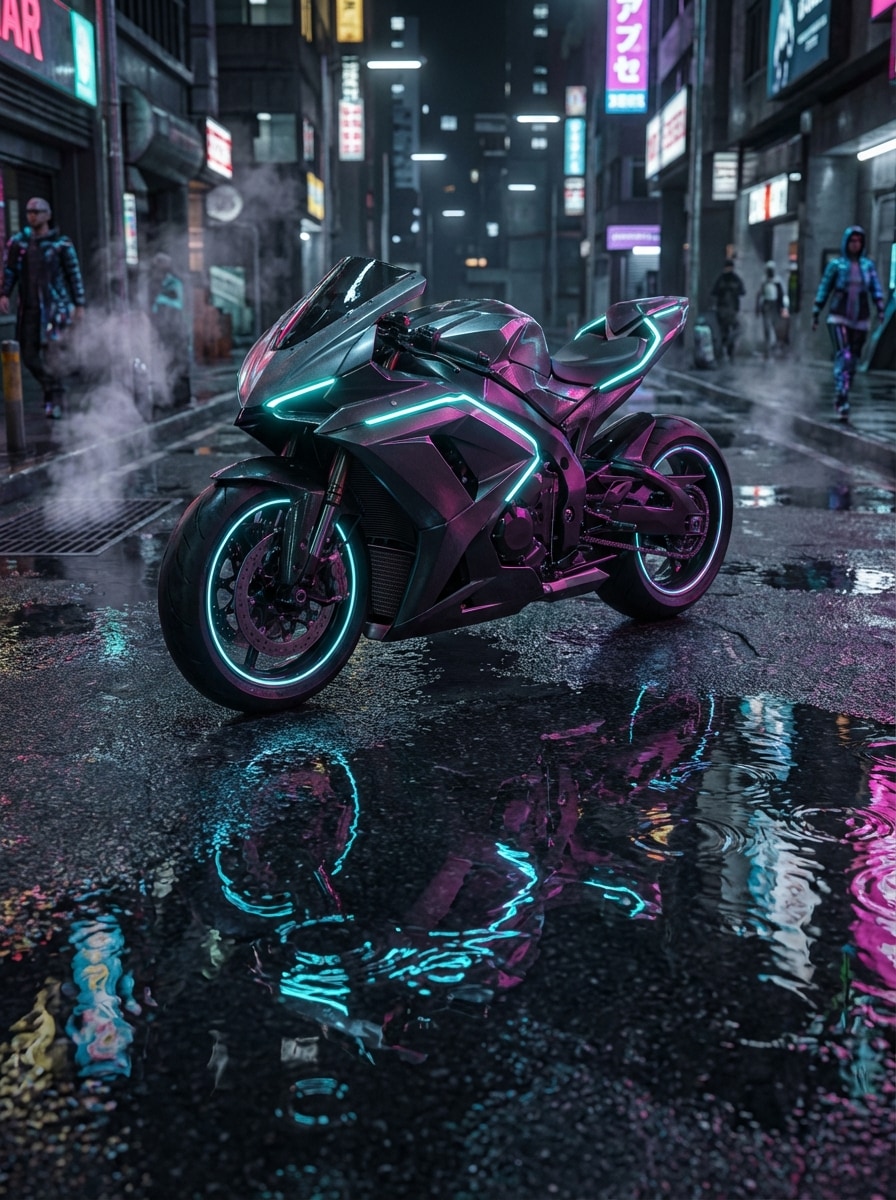 Cyberpunk Superbike