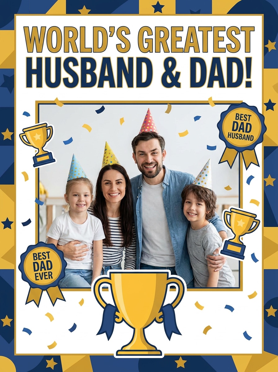 Dad Award Badge