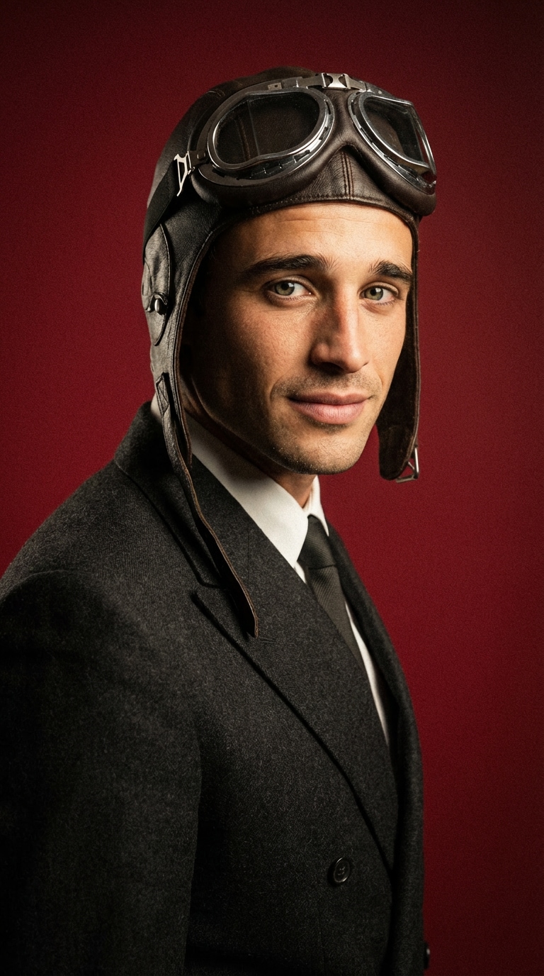 Vintage Noir Daredevil Look