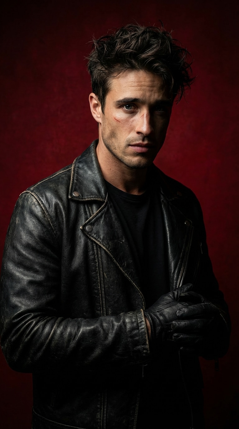 Low-Key Dark Daredevil Portrait