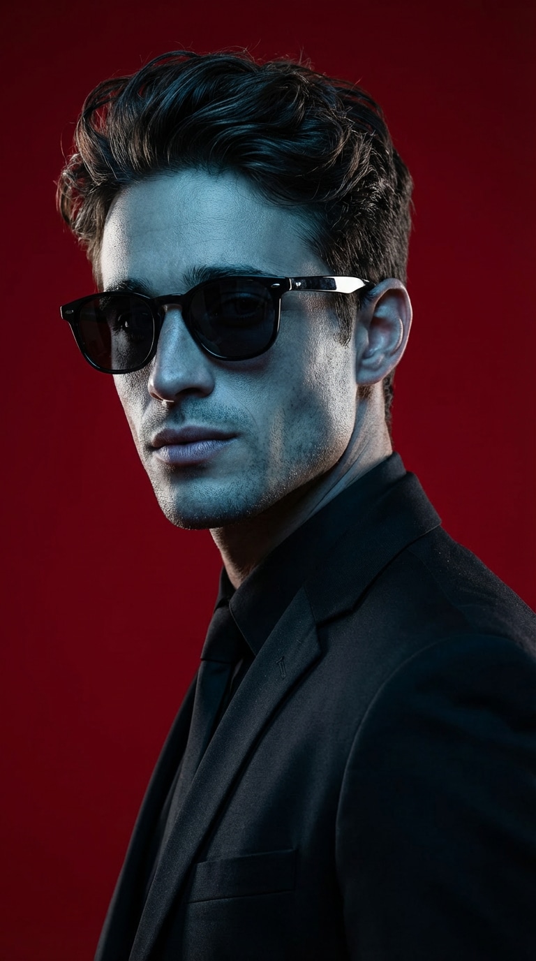 Cool-Tone Skin Daredevil Contrast Look