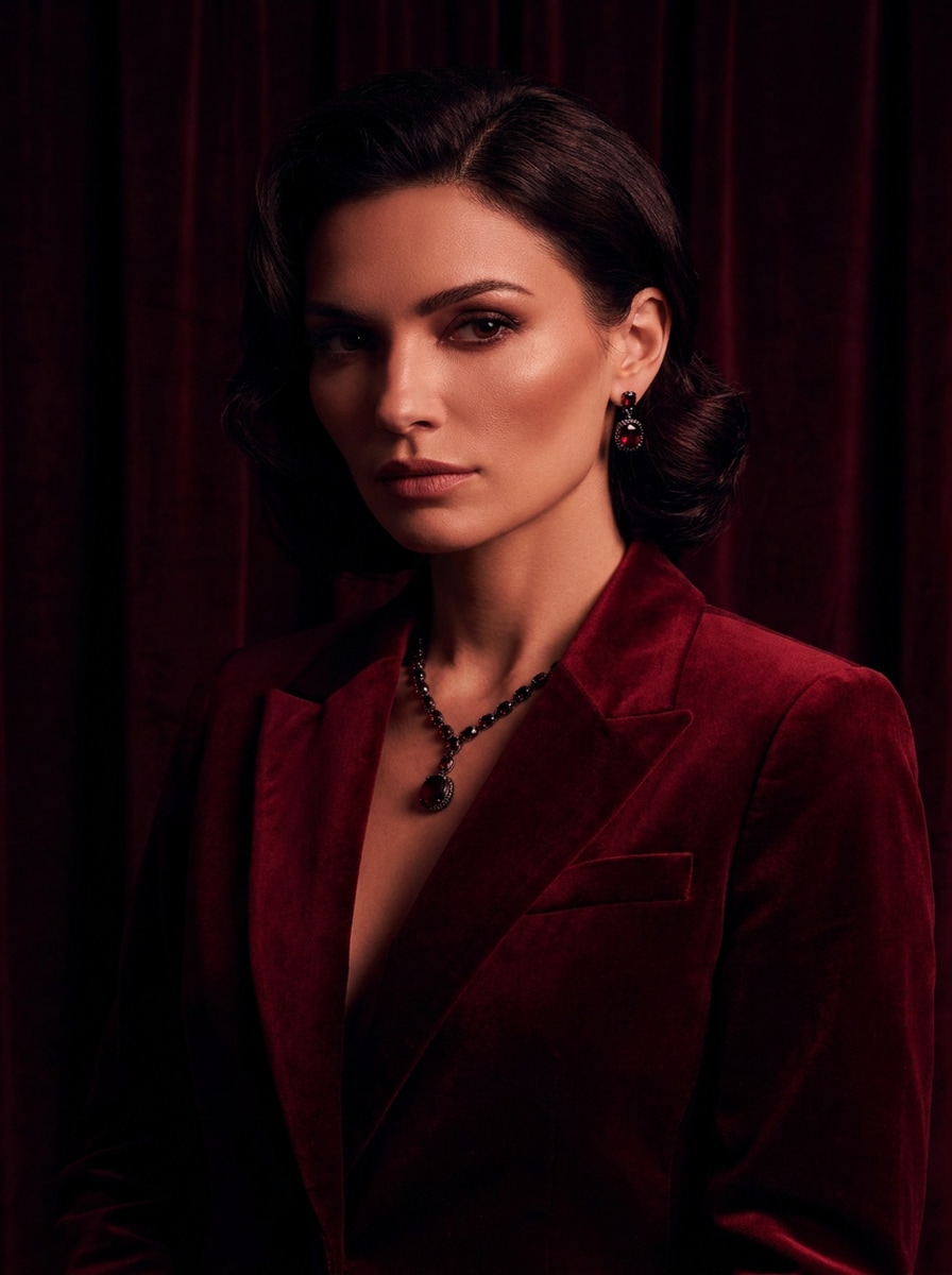 Dark Cherry Velvet