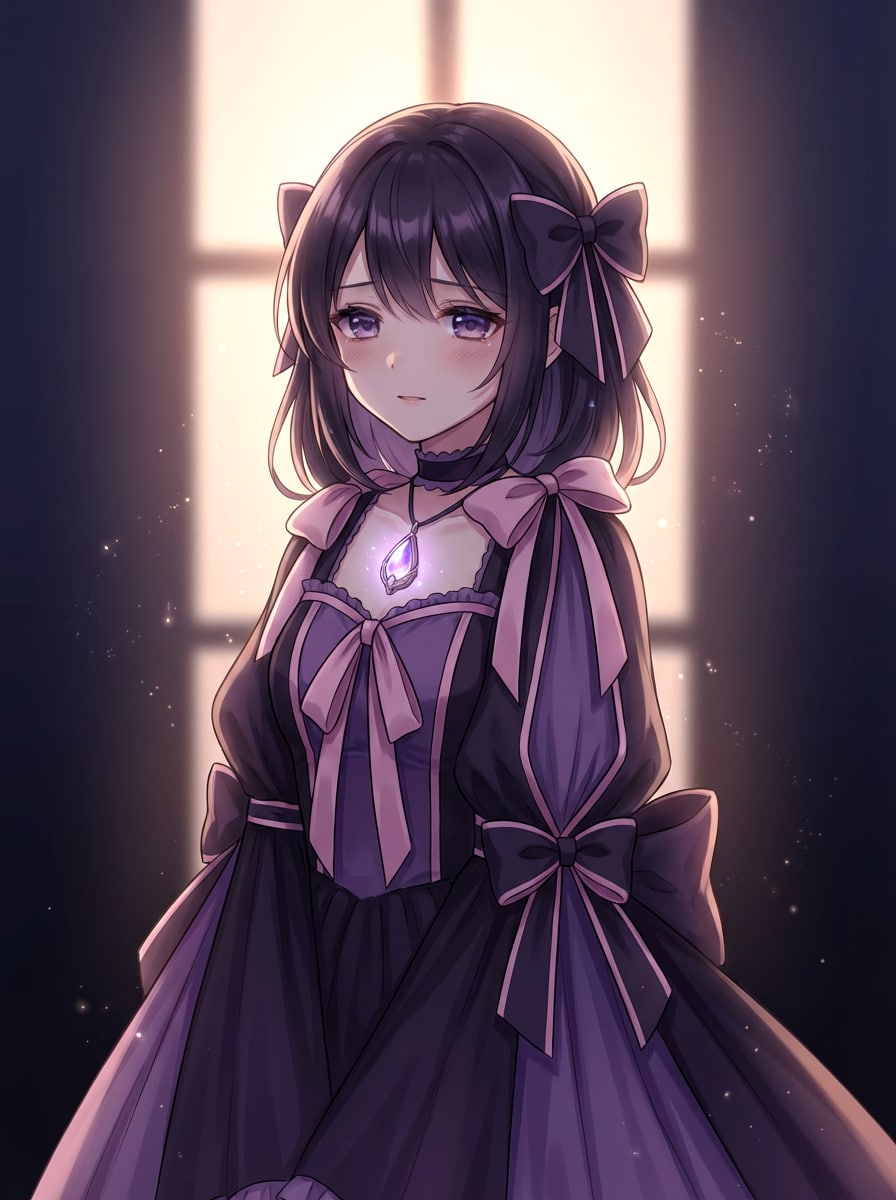 Dark Contrast Magical Girl