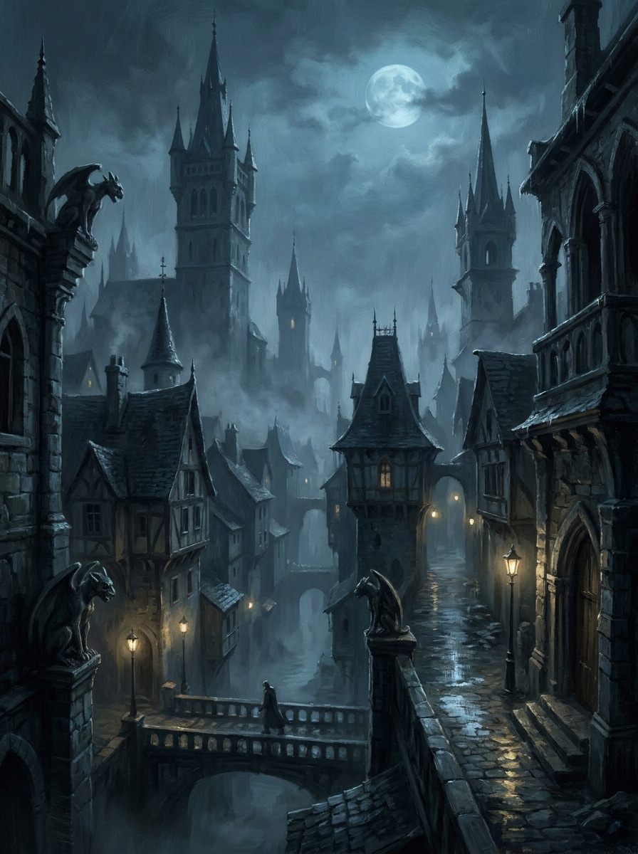 Dark Fantasy City