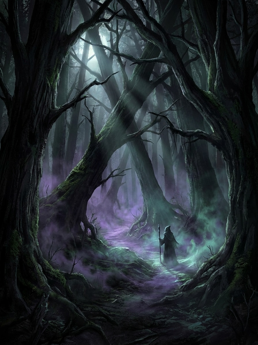 Dark Fantasy Forest