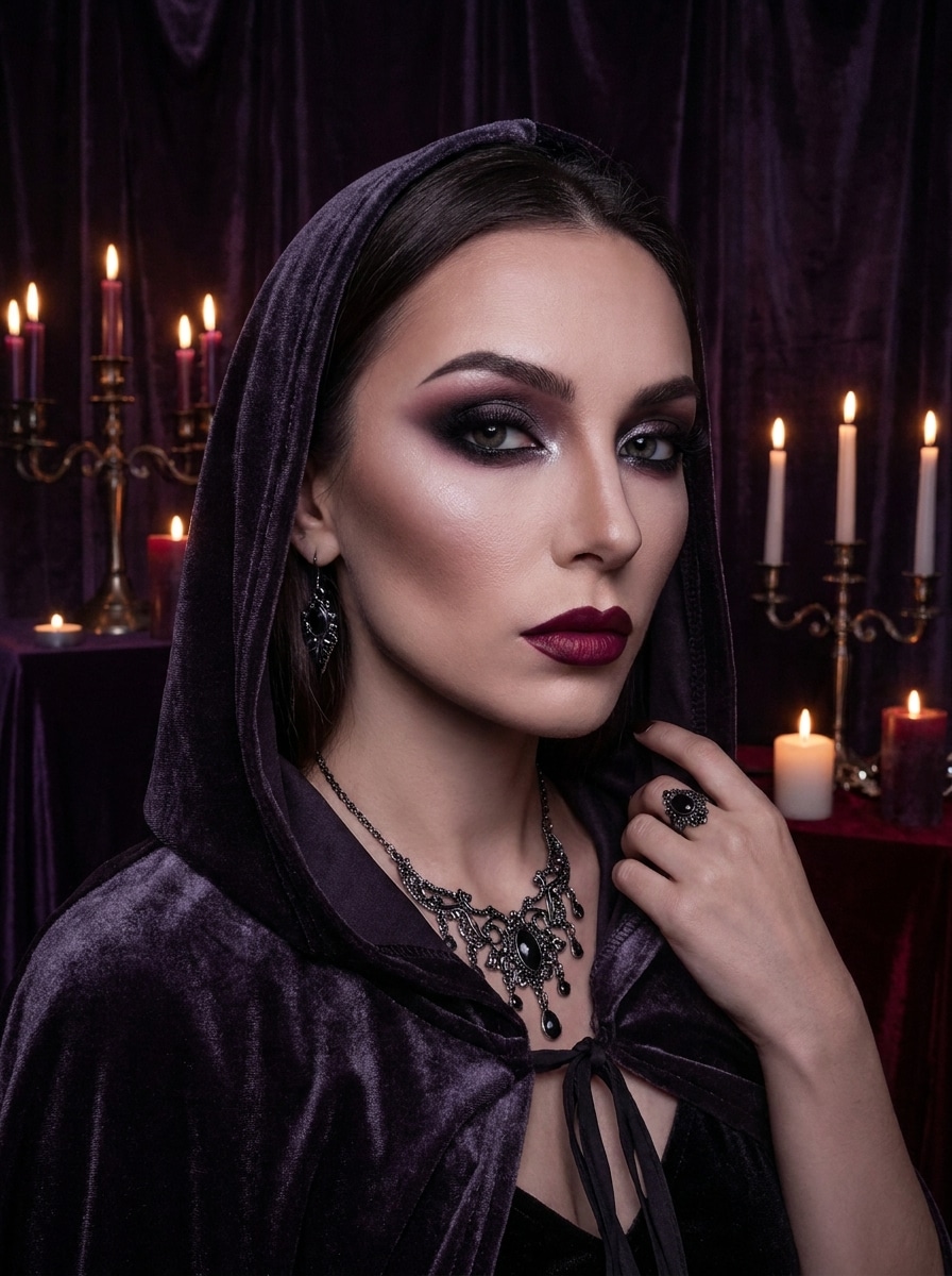 Dark Witch Makeup
