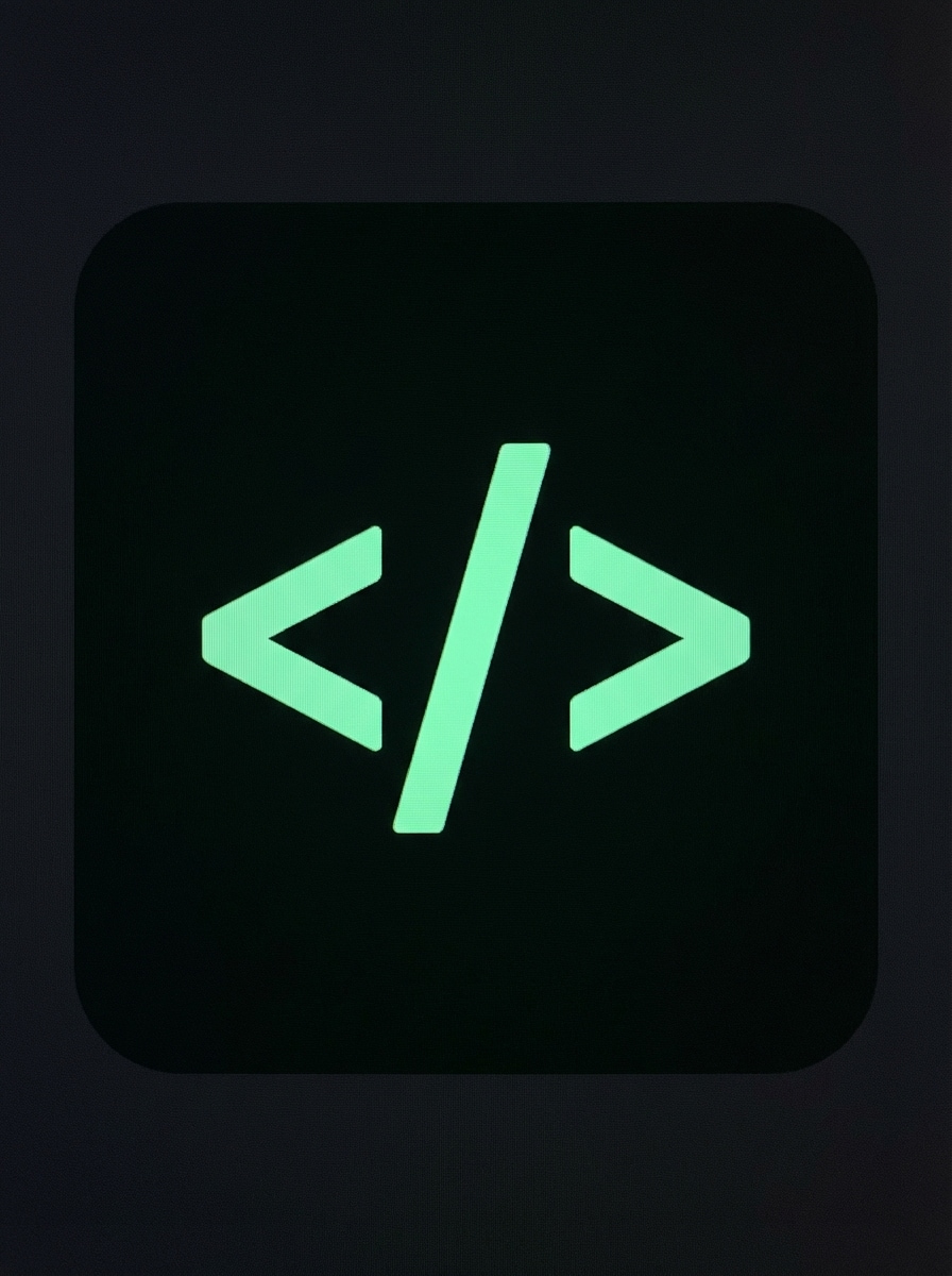 Dark-Mode Minimal Icon