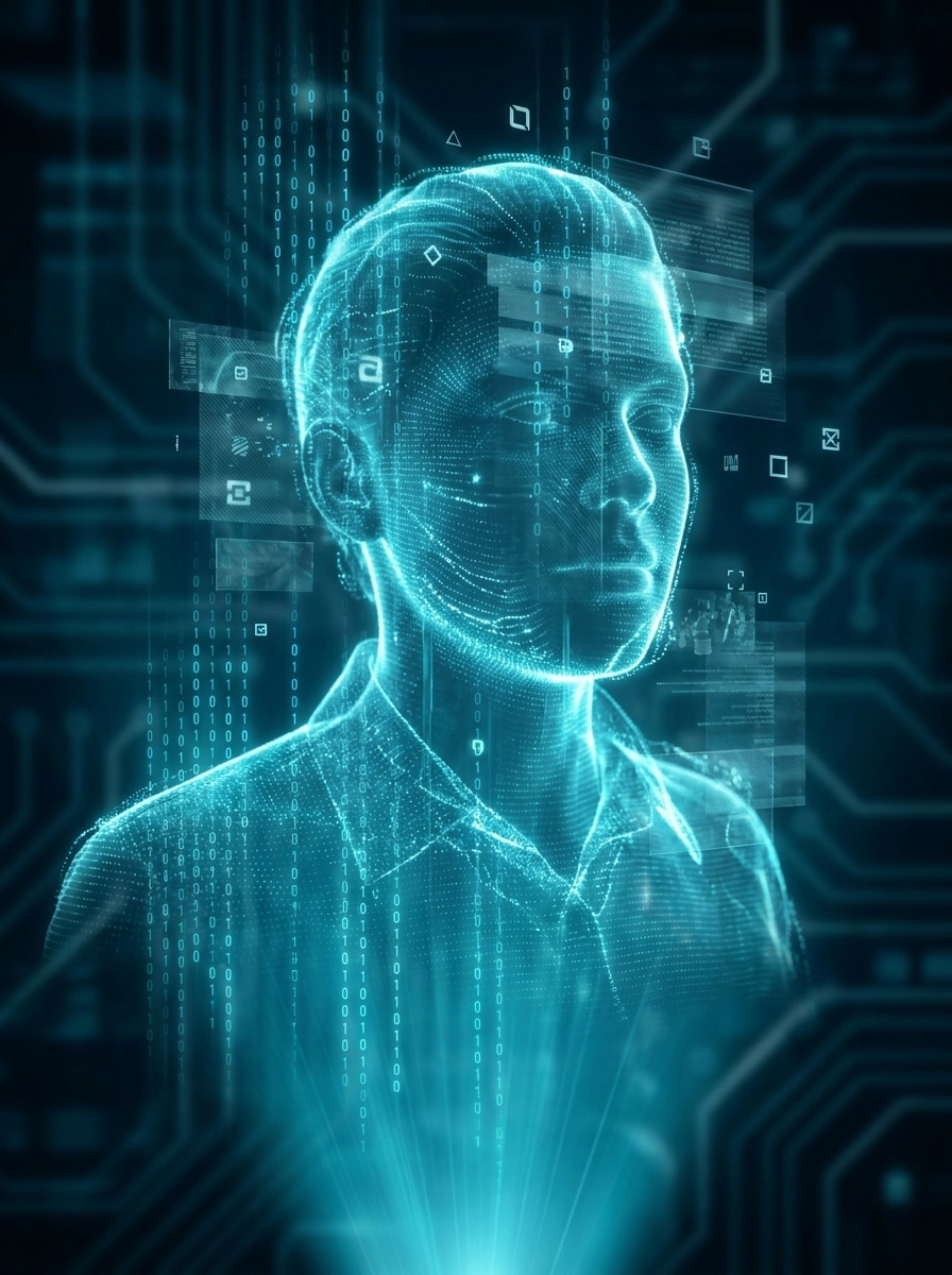 Data Stream Hologram