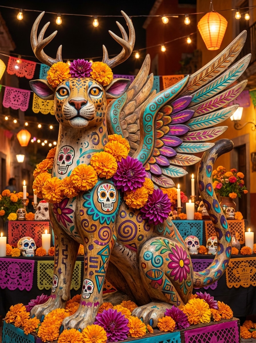 Day of the Dead Inspired Alebrije