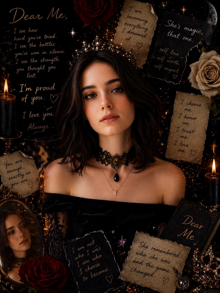 Dark Feminine Self-Worth Prompt Dear Me ChatGPT Prompt