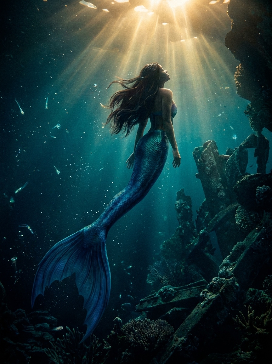 Deep Sea Cinematic Mermaid