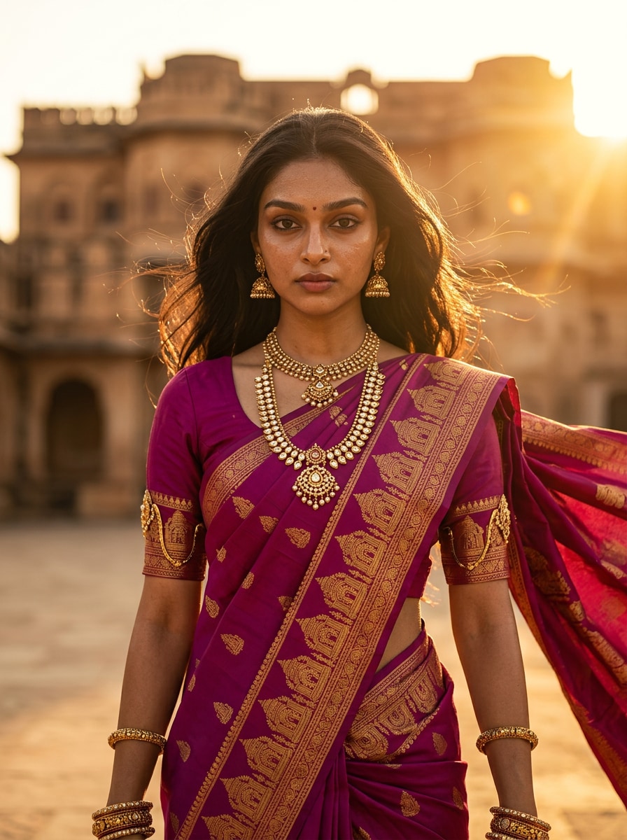 Golden Hour Devasena prompt for Gemini AI