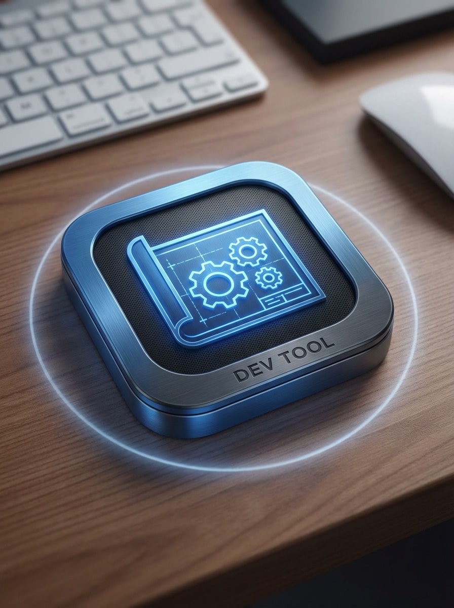 Developer Tool Blueprint Icon