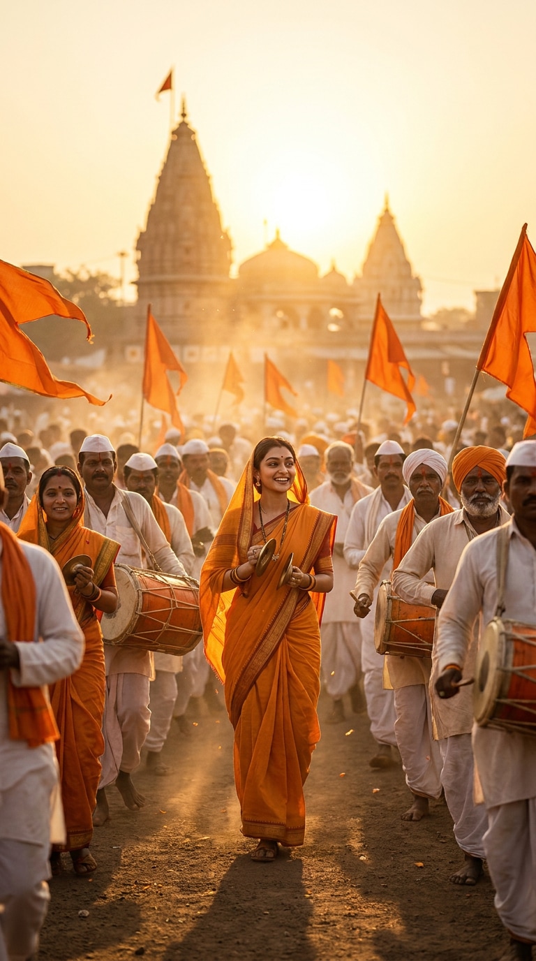 Pandharpur Wari Ashadhi Ekadashi AI Prompt