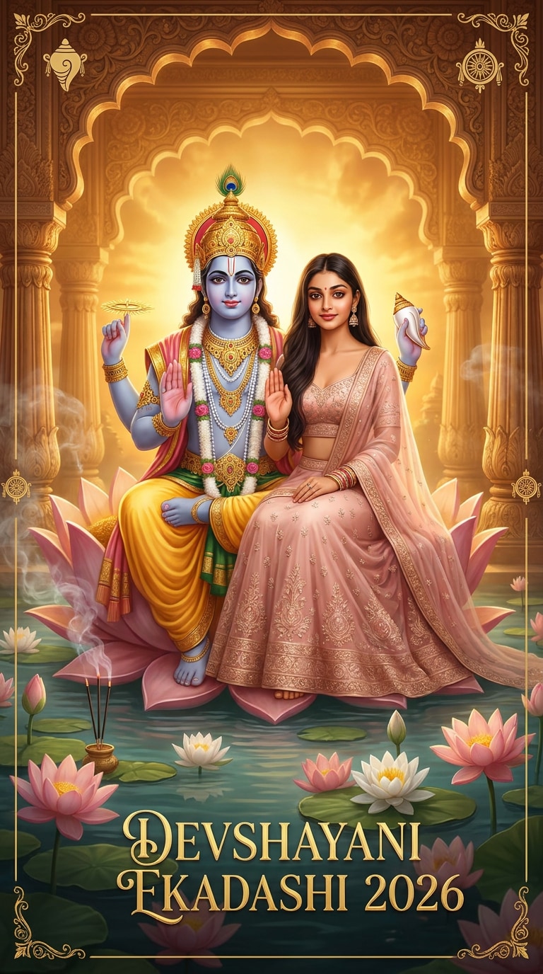 Happy Devshayani Ekadashi Wishes Image
