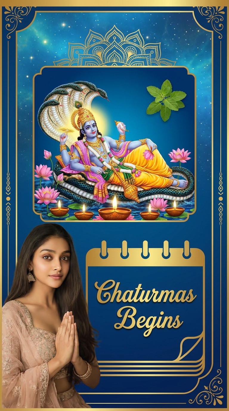 Devshayani Ekadashi Quotes AI Image