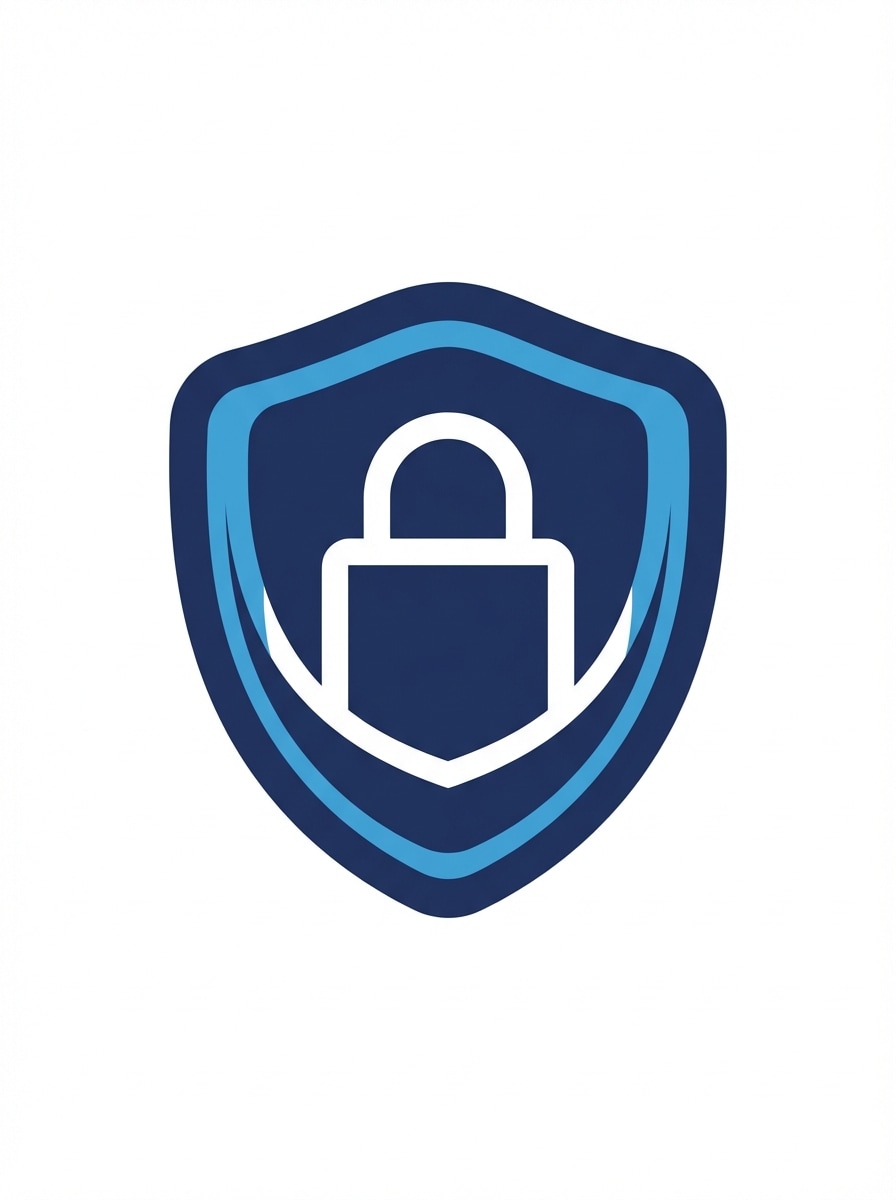 Digital Lock Shield Icon